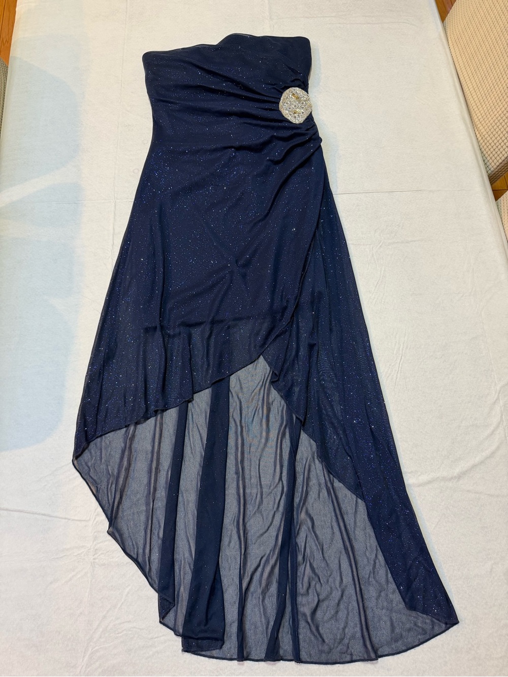 Ruby Rox Sparkle Navy Skirt
